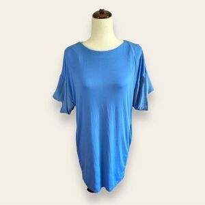 🟢 Cos Blue Stretchy Tunic size Small
